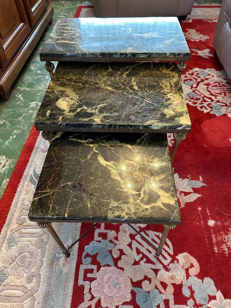 3 Bijzettafels, Enlèvement, Utilisé, Vintage