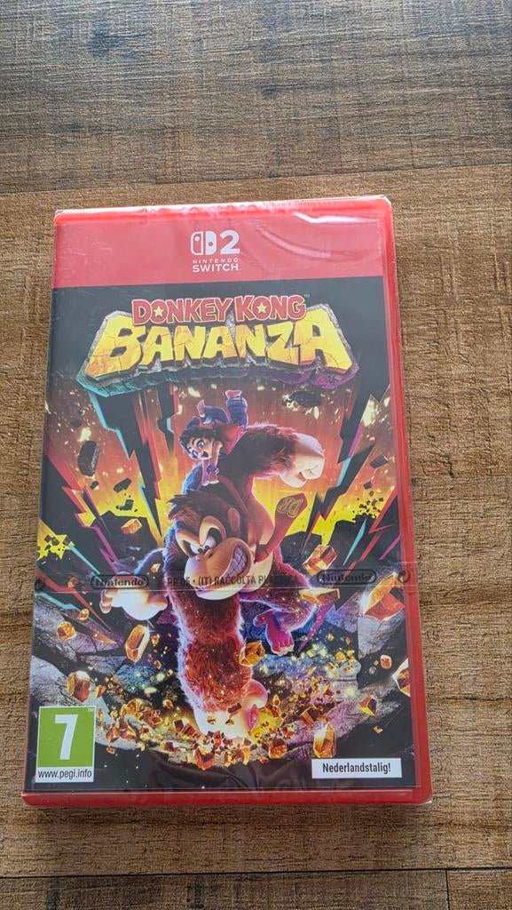 Donkey kong bananza switch 2 sealed, Games en Spelcomputers, Games | Nintendo Switch, Ophalen of Verzenden