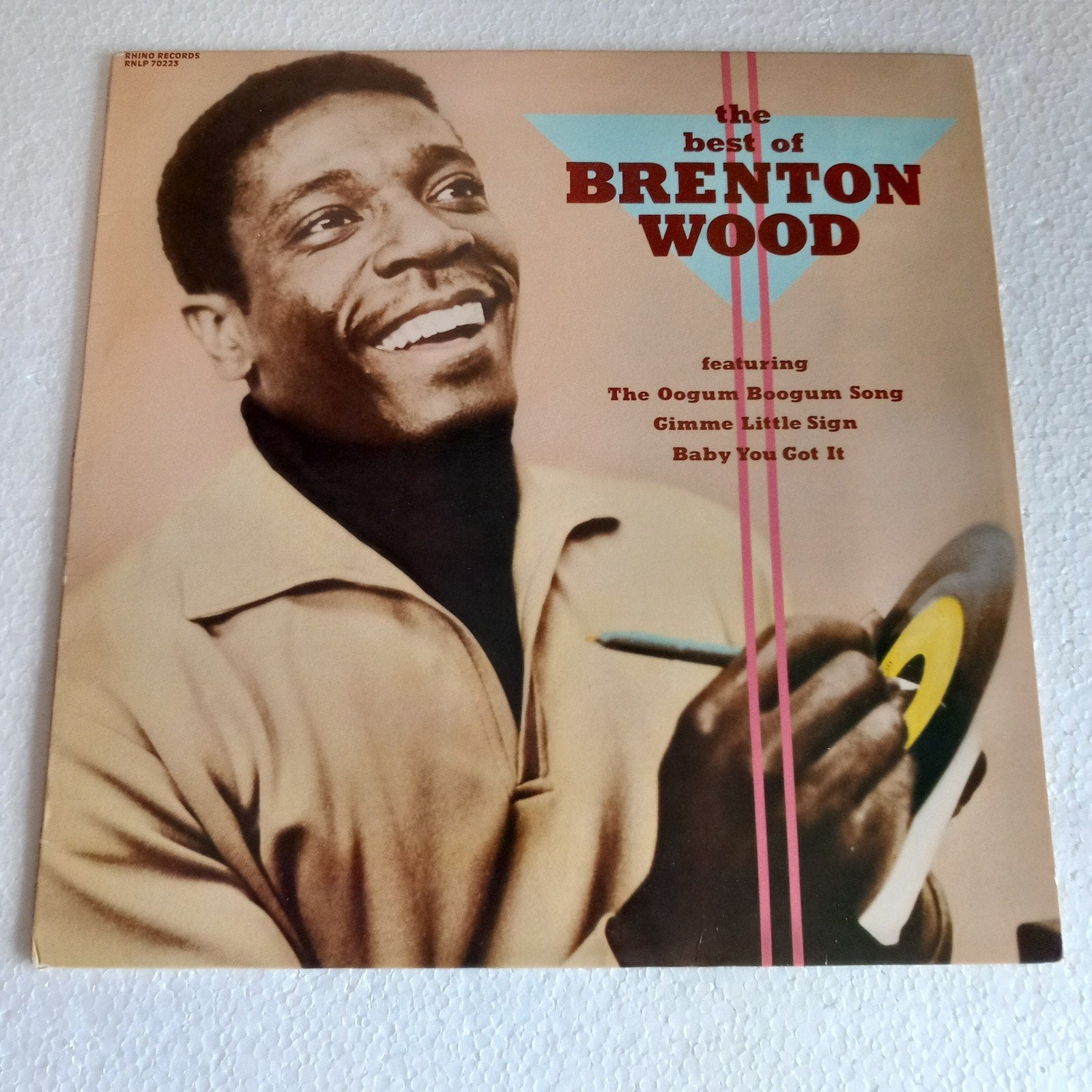 THE BEST OF BRENTON WOOD. COLLECTOR  USA R&B LP, Ophalen of Verzenden, Zo goed als nieuw, LP