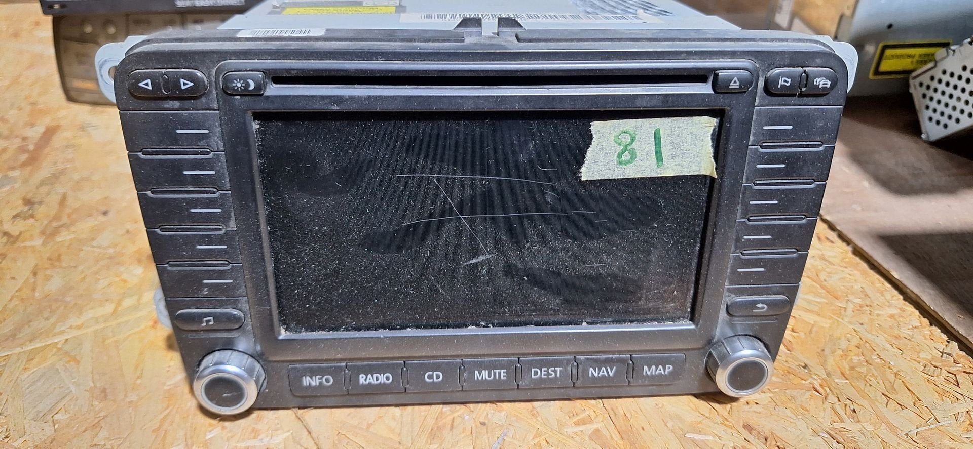 Volkswagen PASSAT B6 Radio/CD/DVD/GPS hoofdunit, -, Utilisé, -, -