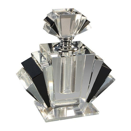 UNIEKE GROTE Kristallen ART DECO fles PARFUMFLES 24x20 cm, Enlèvement ou Envoi