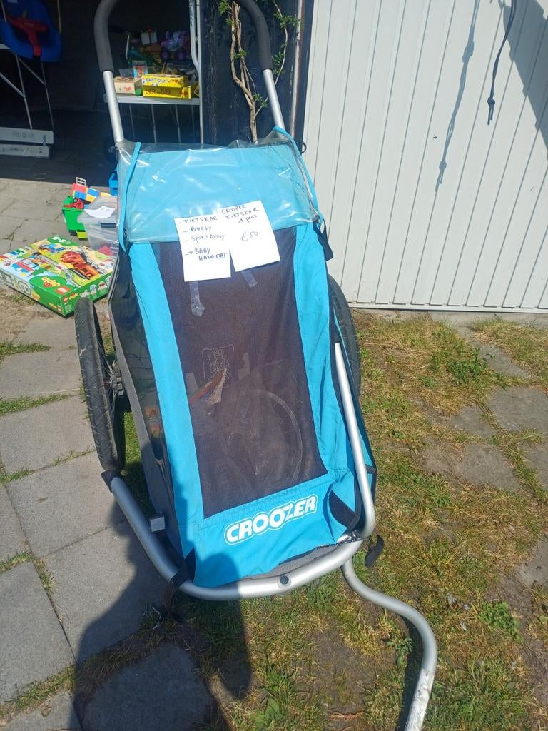 Fietskar Croozer 1 persoon, Ophalen
