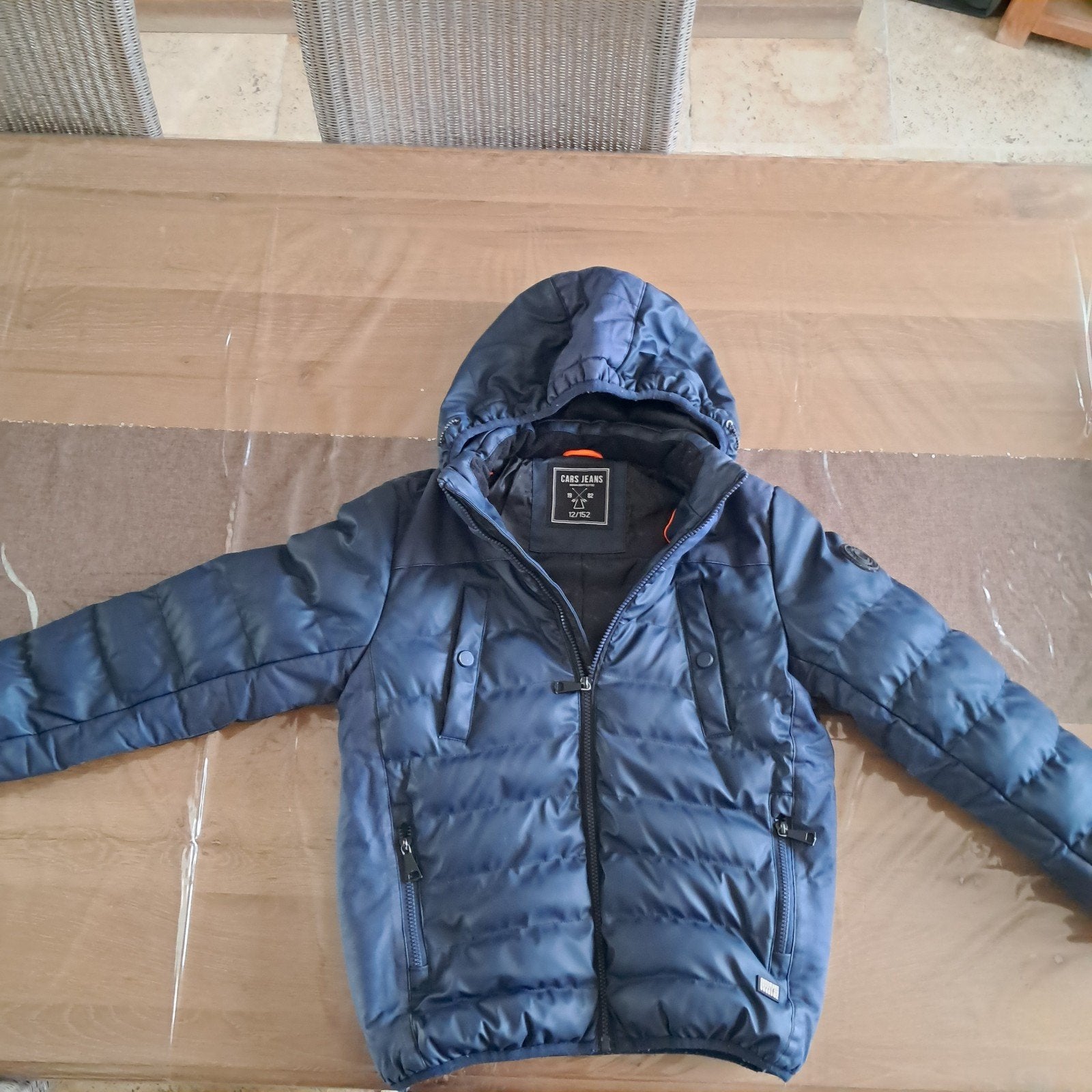 winter kinderjas 152maat., Ophalen, Gedragen, Overige maten, Cars Jeans