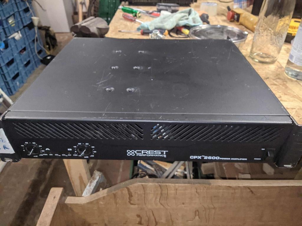 ampli audio crest cpx 2600, Enlèvement ou Envoi, Audio