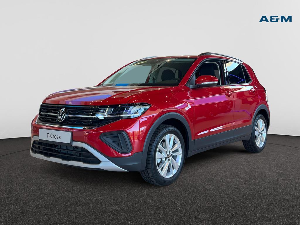 Volkswagen T-Cross T-Cross 1.0 TSI Life Business OPF, Rouge, Boîte manuelle, Essence, SUV ou Tout-terrain