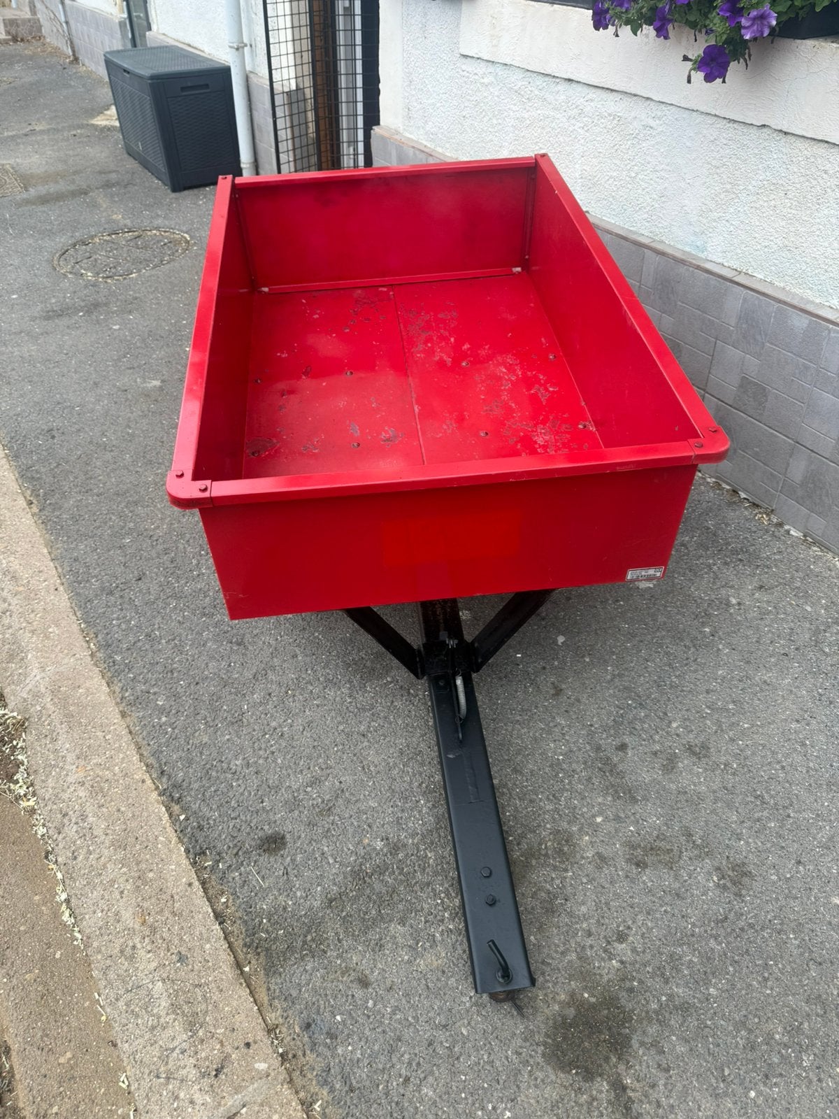 Kleine kiepwagen, quad of grasmaaier, Tuin en Terras, Ophalen, Zo goed als nieuw