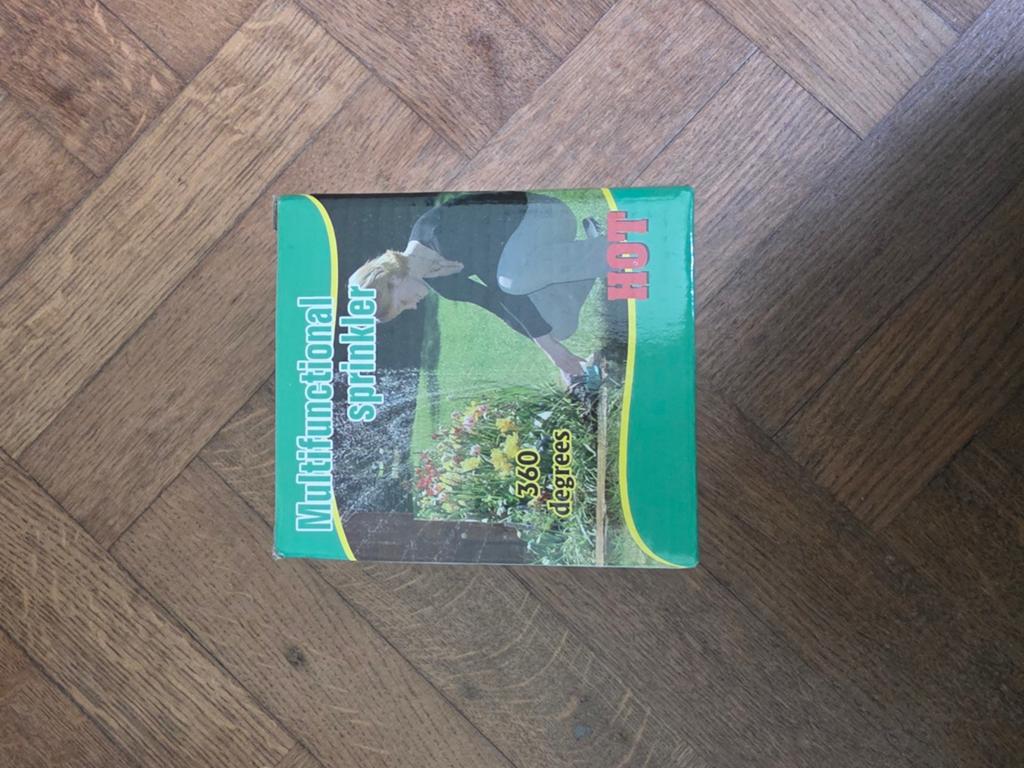 Tuin water sprinkler, Ophalen