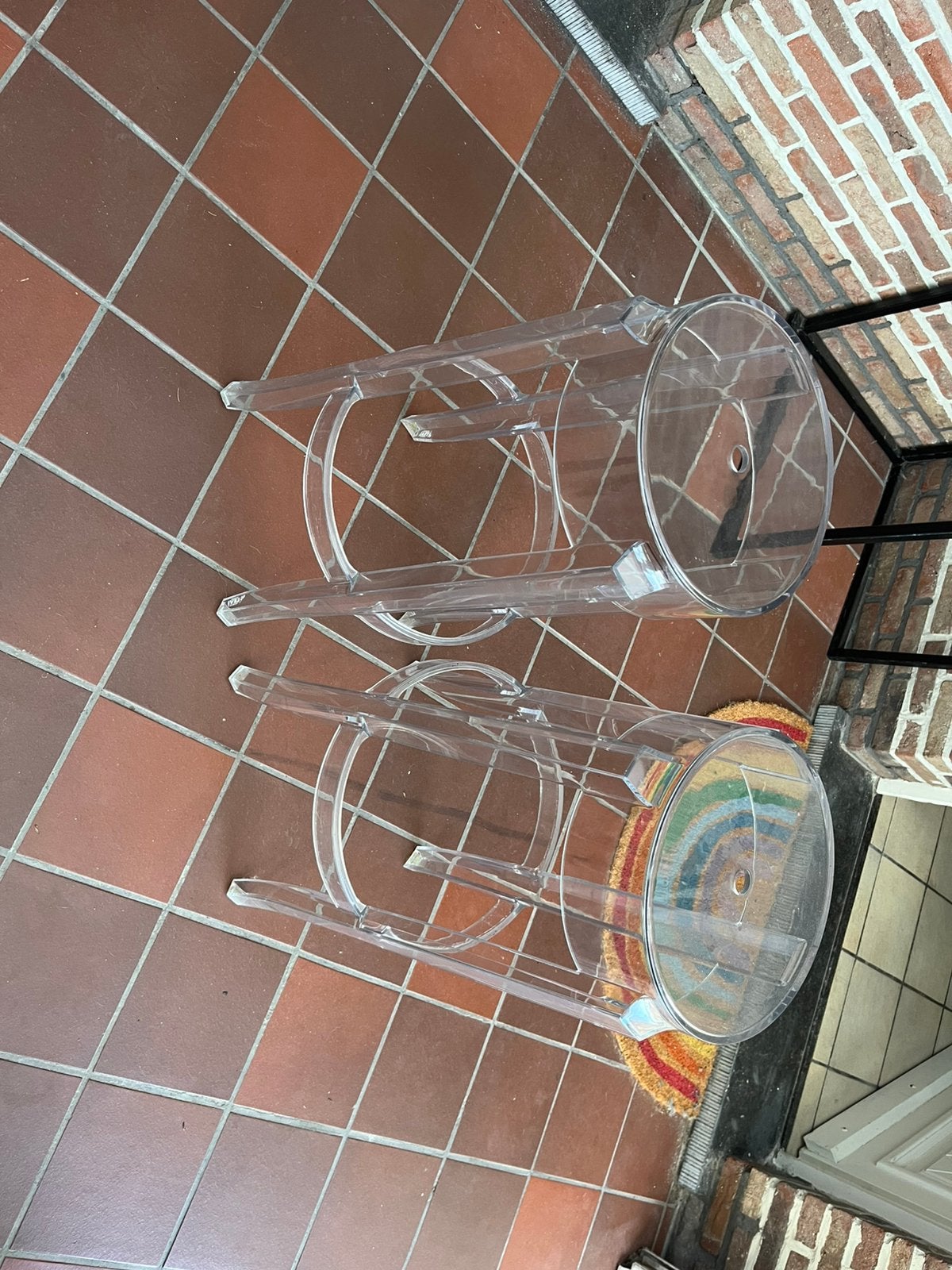 2 barstoel kartell, Enlèvement, Utilisé