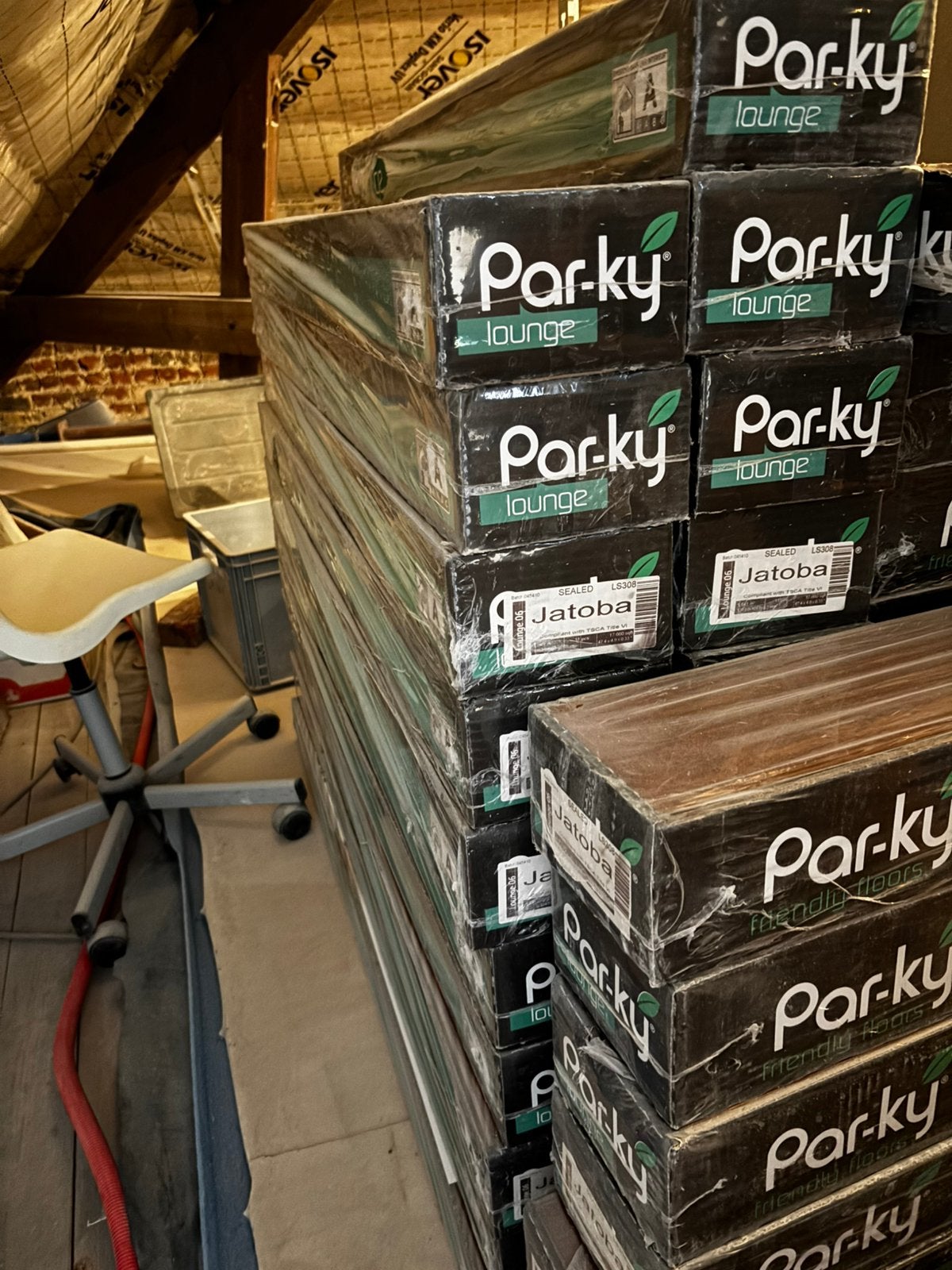 Groot lot fineerparket te koop! NIEUW, Ophalen, Nieuw