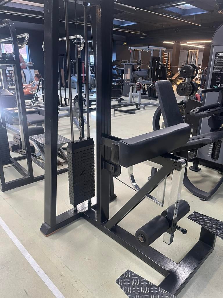 Staande leg curl, Ophalen