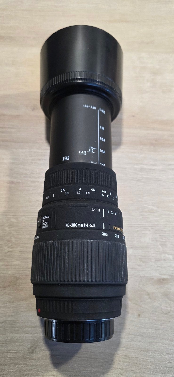 Objectif Sigma 70-300mm