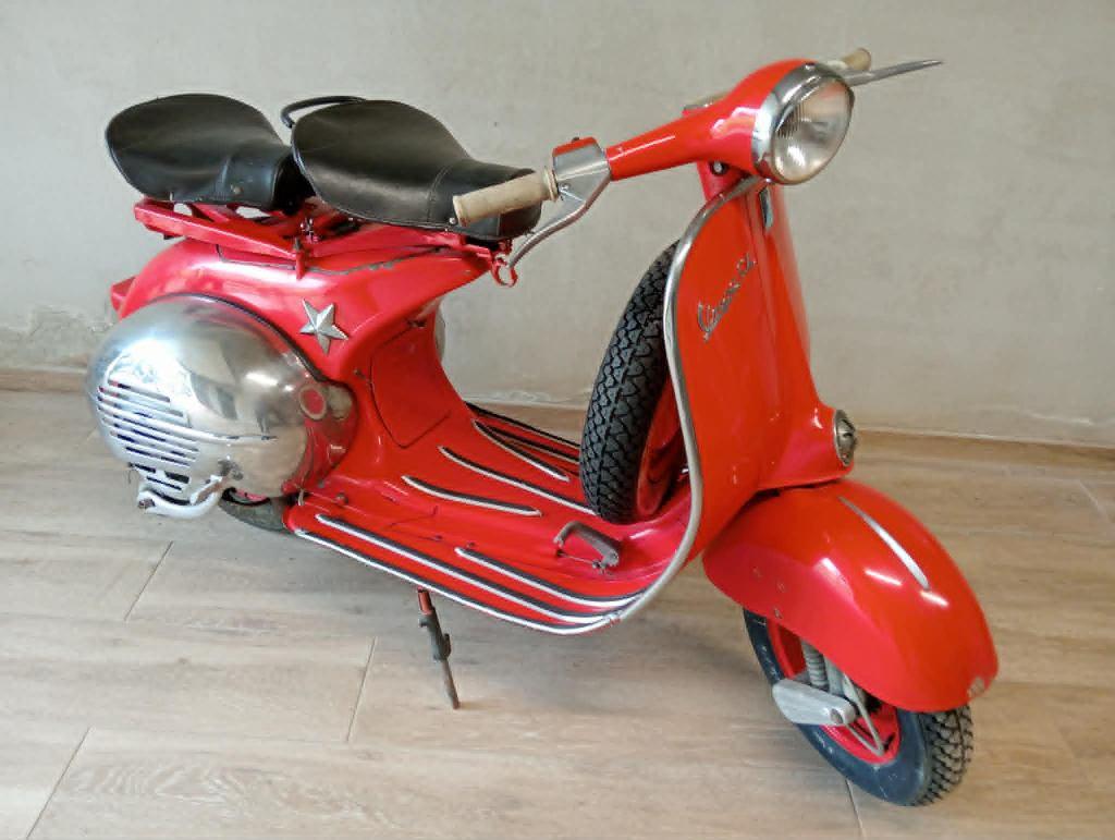 BELGISCHE VESPA 150 GL UIT 1957, Motoren