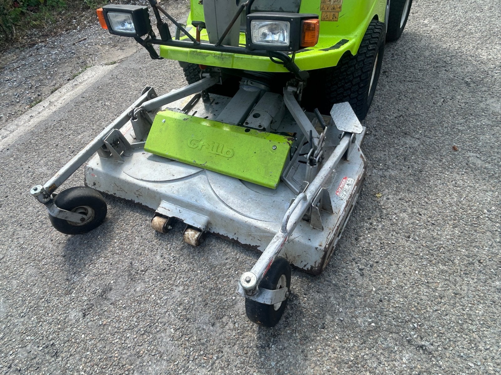 Grillo fd2200 47cv diesel 4x4 2365h, Enlèvement ou Envoi, Utilisé, Démarrage électrique, 120 cm ou plus