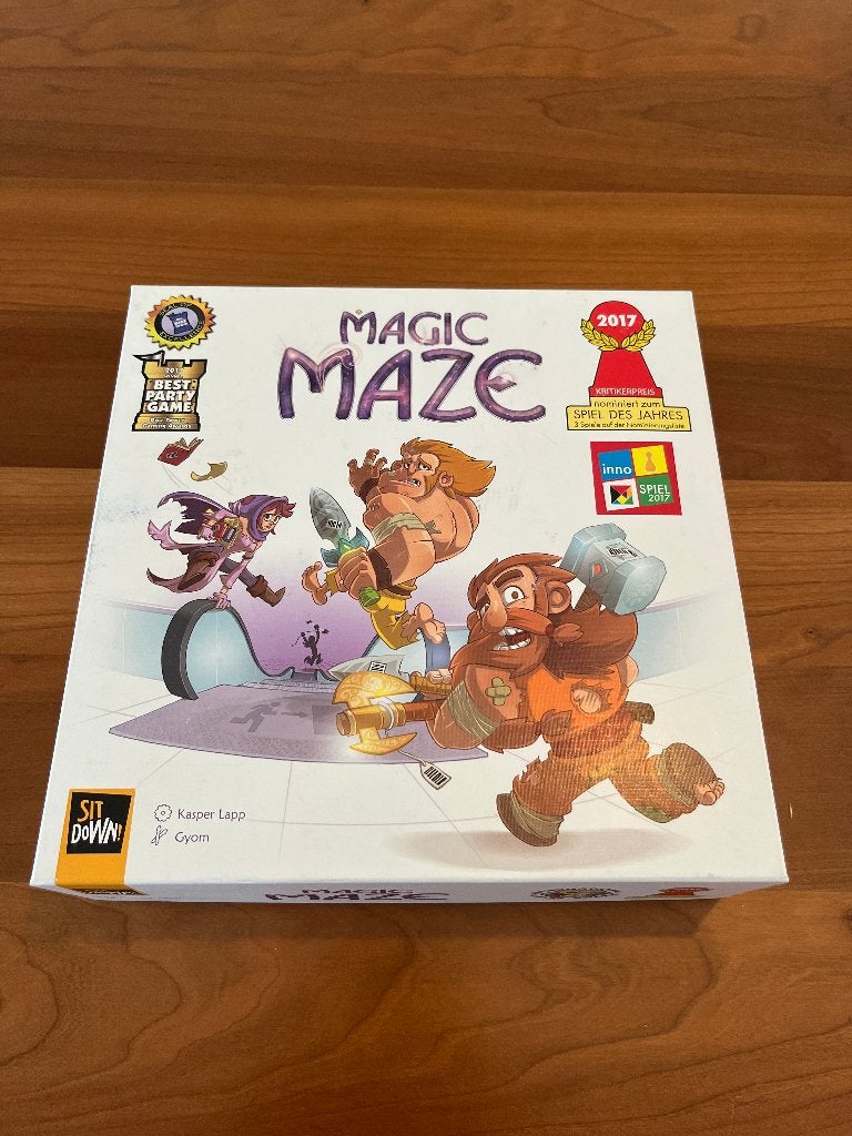 Magic Maze, 1 ou 2 joueurs, Enlèvement, Comme neuf, Sit Down