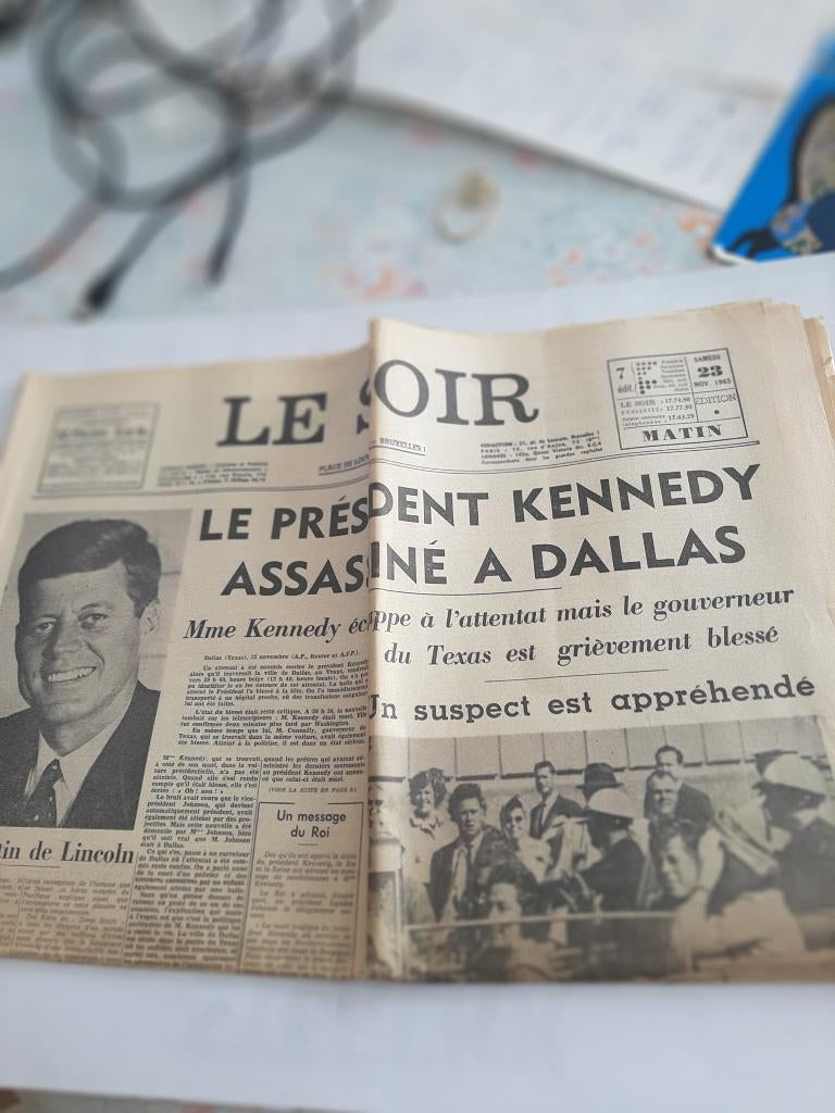 Le Soir anciens journaux, Ophalen, Gelezen, Krant