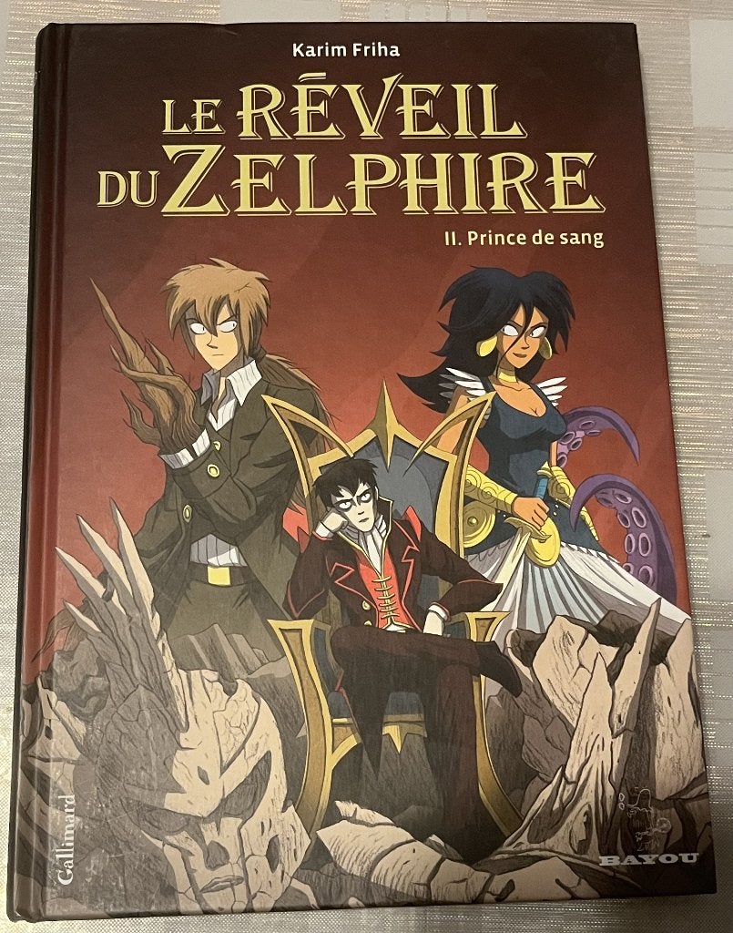 Le Réveil du Zelphire: Prince de Sang (2), Eén stripboek, Karim Friha, Ophalen of Verzenden, Zo goed als nieuw