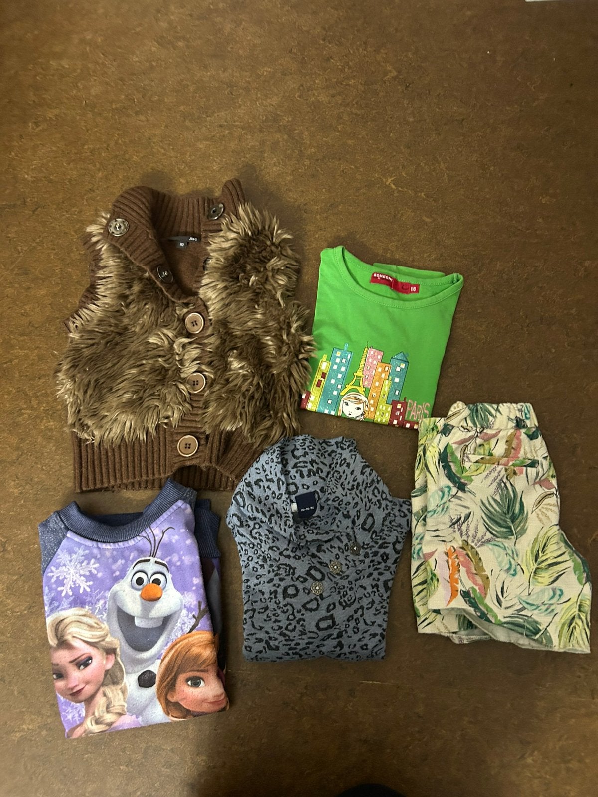 Meisjes pakketten maat 110 / 116, Enfants & Bébés, Paquets de vêtements pour enfants, Enlèvement, Utilisé, Taille 110