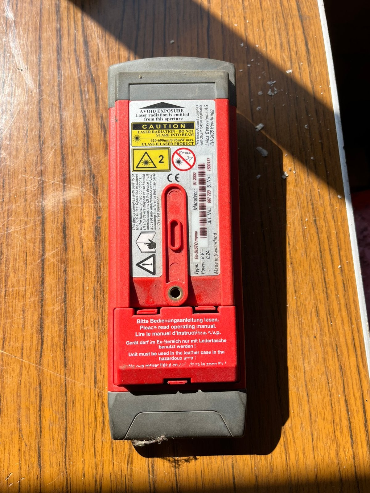 Grote lasermeter ECOM, Bricolage & Construction, Enlèvement, Utilisé, Distance