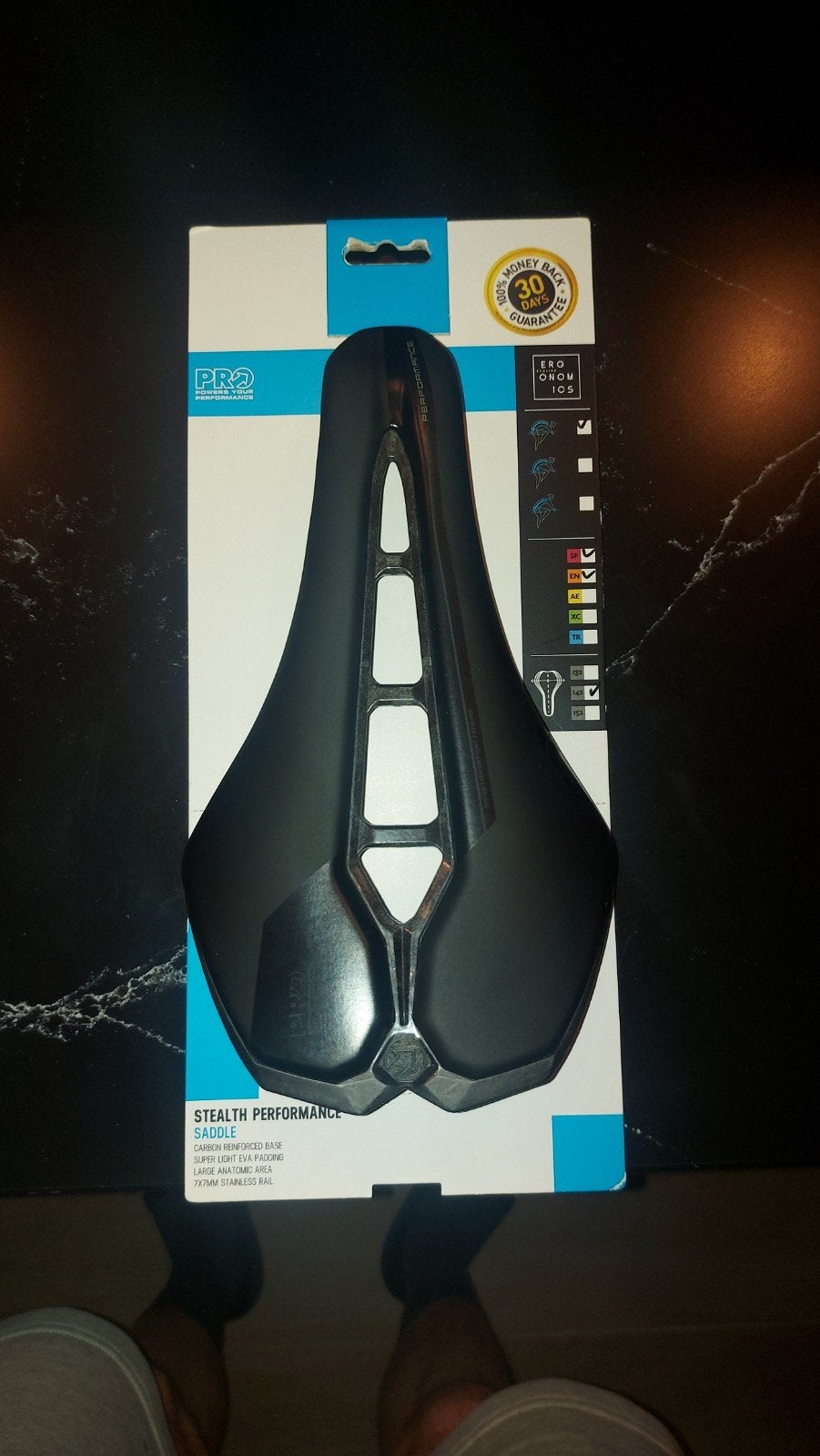 Fietszadel Pro stealth performance zadel 142mm, Fietsen en Brommers, Ophalen, Zadel