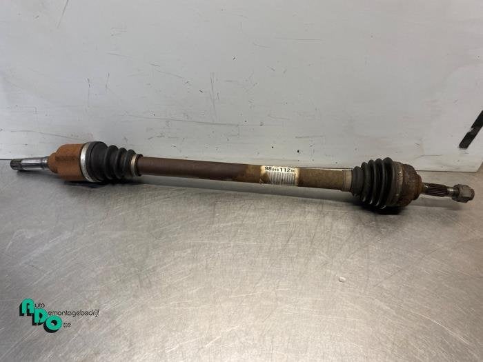 Arbre de transmission avant droit d'un Peugeot 208 (208 12-), Autos : Pièces & Accessoires, -, 3 mois de garantie, Utilisé, -