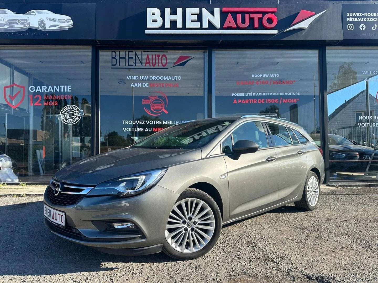 Opel Astra 248,33€ SANS INTERET ZONDER KOSTEN Astra Sports, Autos, Cuir, Argent ou Gris, Achat, Euro 6