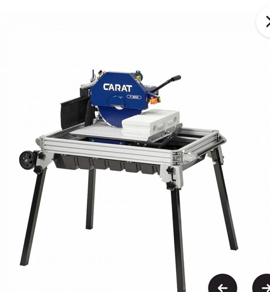 Steenzaagmachine met laser 230 volt, Ophalen
