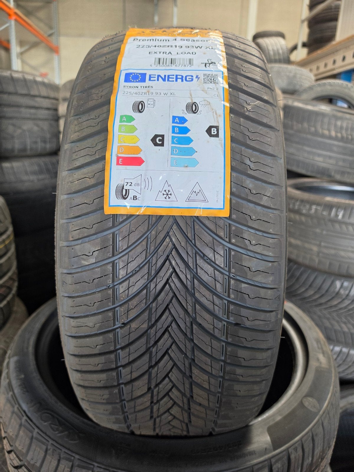 225/40r19 syron 100€ per stuk met montage en balanceren, Auto-onderdelen, Ophalen