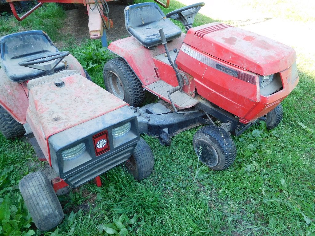 zitmaaier, Ophalen, Gebruikt, Elektrische starter, Briggs & stratton