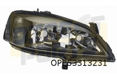 Opel Astra G (3/98-11/04) koplamp Links (Njoy / zwart) OES!, Neuf, -, -, Opel