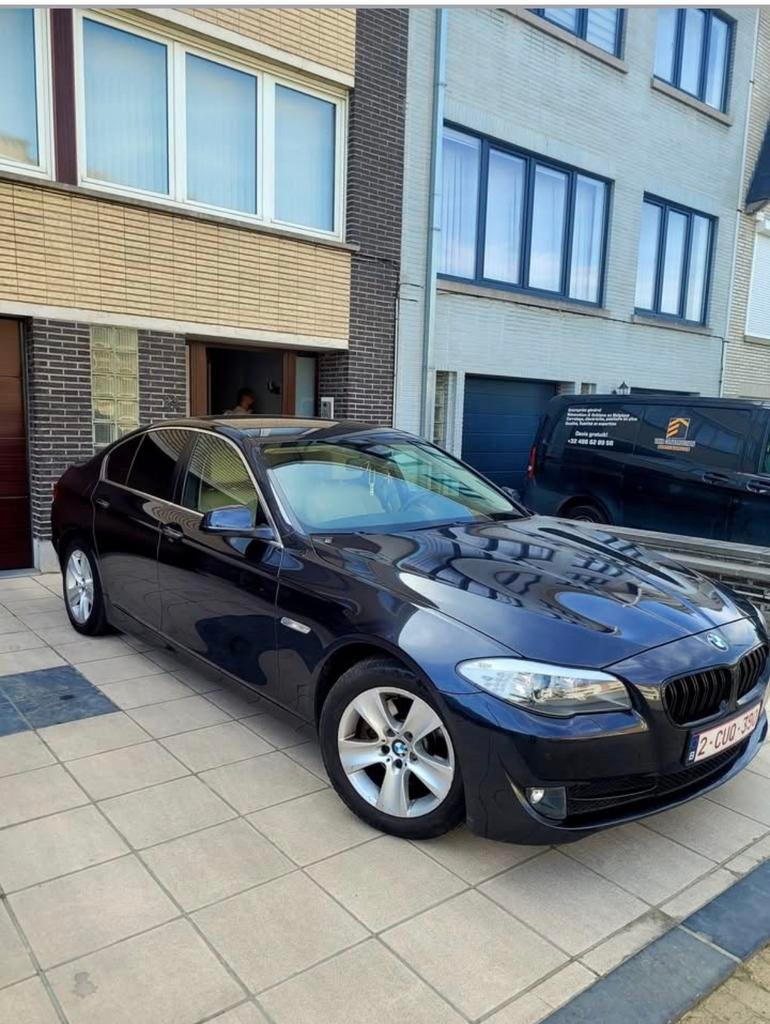 BMW 520D F10 2012 Km 148.704 ☎️ +32465733848, Autos, Cuir, Achat, Particulier, Caméra de recul