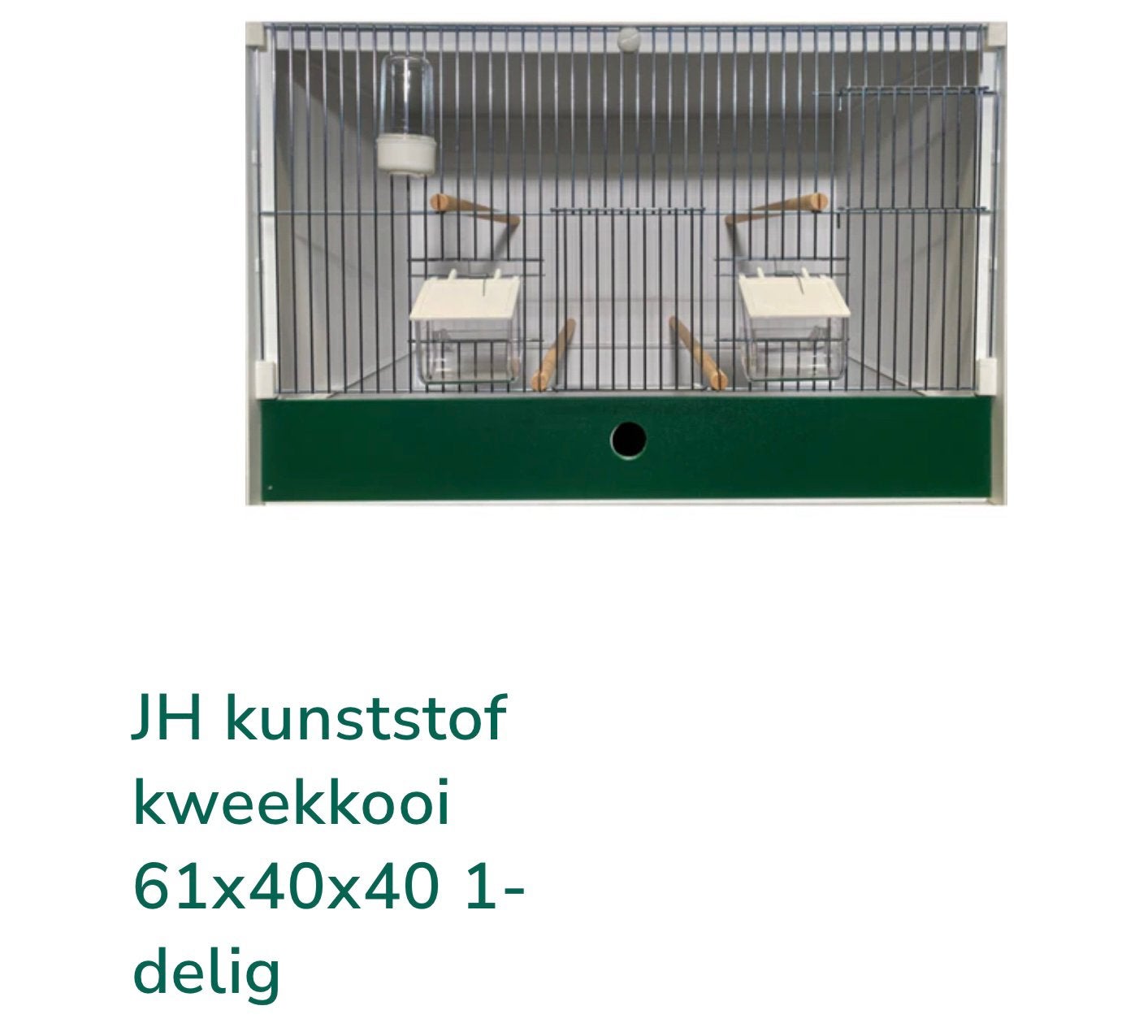 Gezocht heesakker kweekkooi 61x40x40, Enlèvement, Comme neuf
