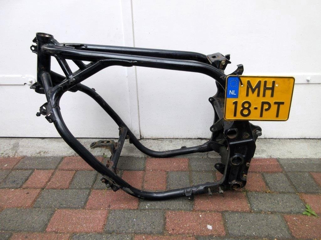 Kawasaki GPX750 frame met NL kenteken GPX750R kader GPX 750, Enlèvement ou Envoi, Utilisé