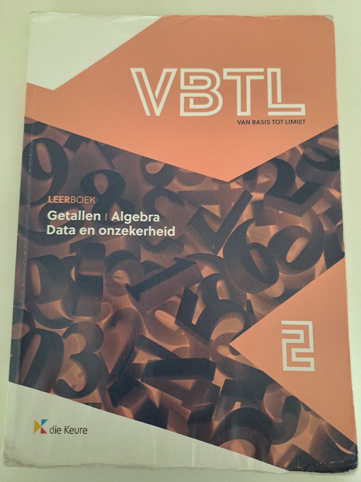 VBTL 2 - leerboek getallen, algebra, data en onzekerheid, Boeken, Ophalen, Nederlands