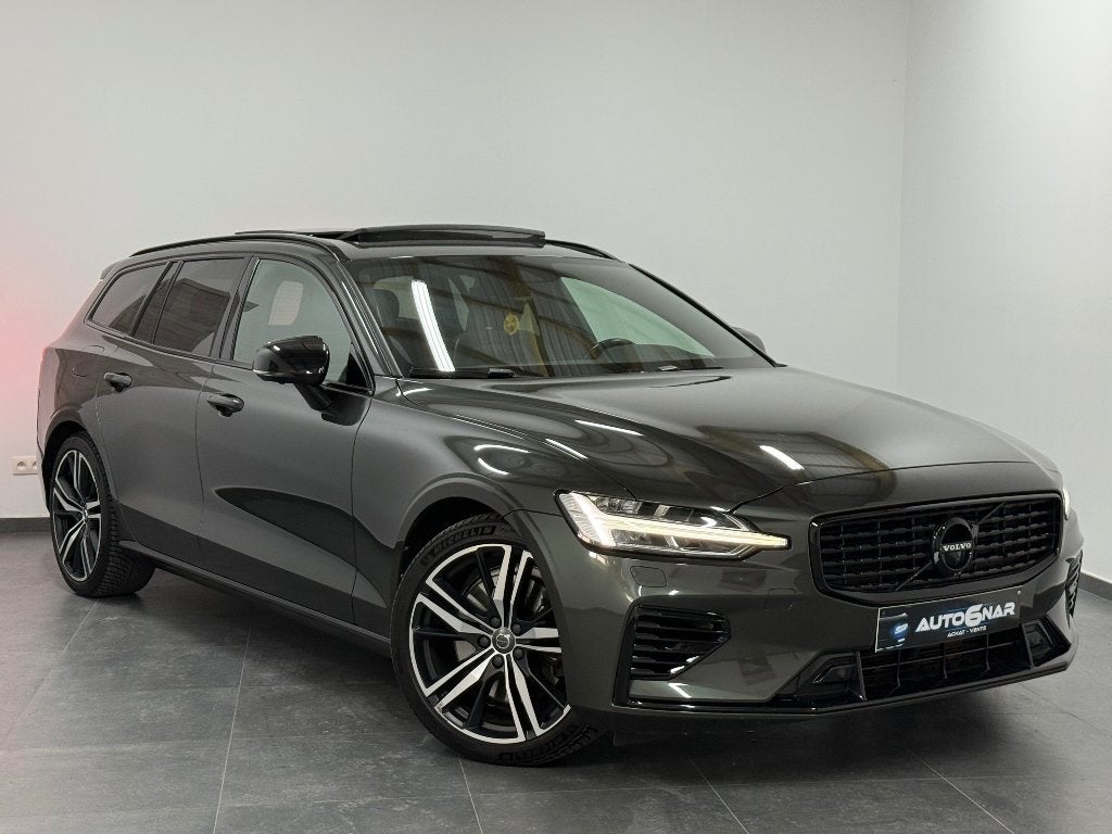 Volvo V60 2.0 T6 AWD PHEV Euro6d - Navi  CarPlay - Camera360, Cuir, Argent ou Gris, Achat, Euro 6