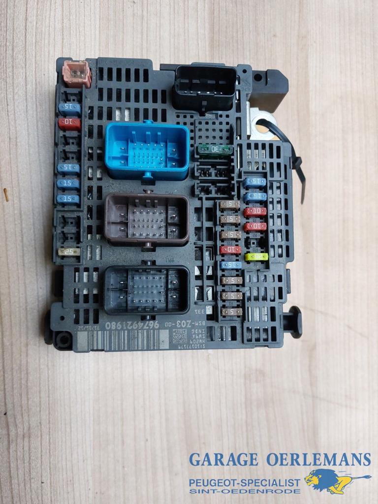 zekeringkast peugeot 508 1.6 thp, 9674921980, -, Utilisé, -, ARN reconnu