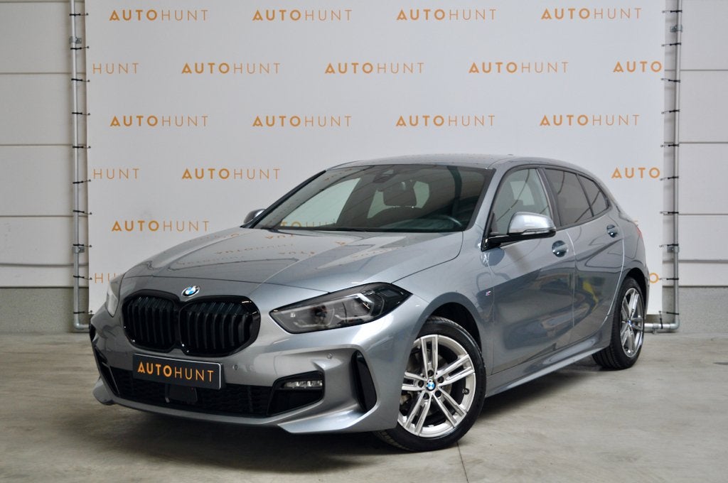 BMW 118i Automaat M-Sport, Auto's, BMW, 1 Reeks, Leder en Stof, Bedrijf, 5 zetels