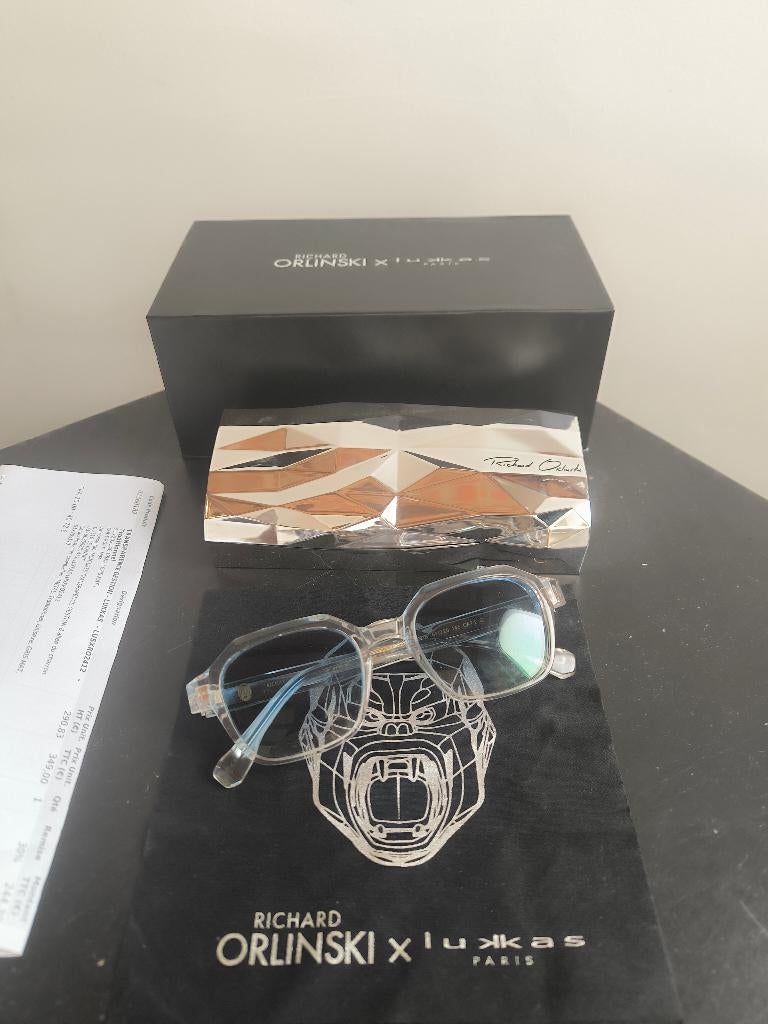 Lunettes de soleil LUKKAS x RICHARD ORLINSKI (AVEC FACTURE!), Autres marques, Comme neuf, Enlèvement, Lunettes de soleil