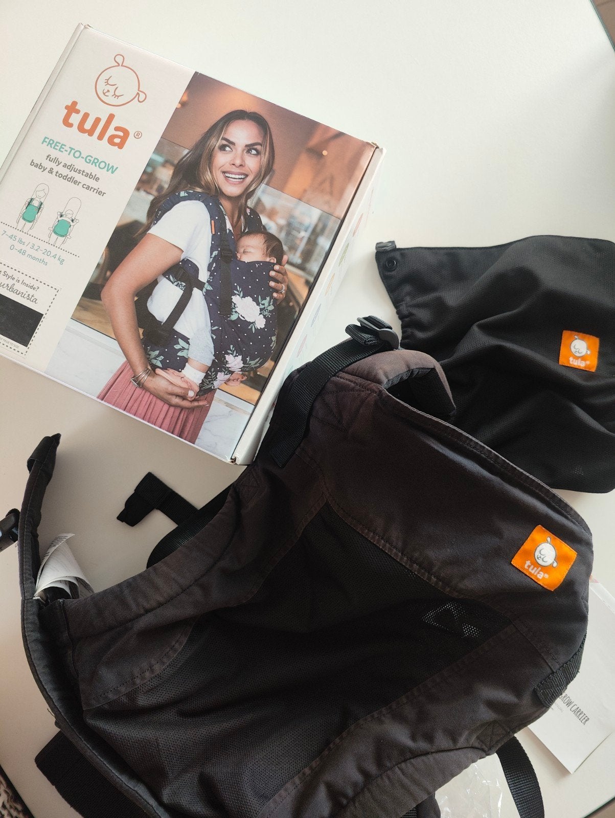 Tula draagzak Free to Grow Urbanista, Kinderen en Baby's, Ophalen, Zo goed als nieuw, Buik of Rug, Draagzak