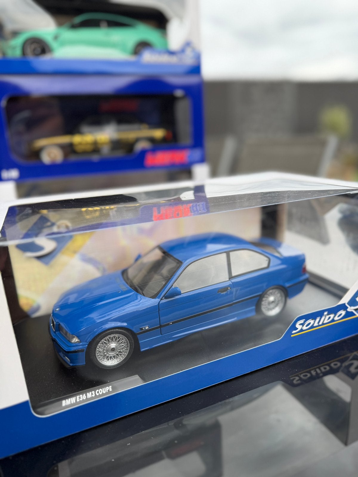 Bmw E36 M3 coupe, Hobby en Vrije tijd, Ophalen, Zo goed als nieuw, Solido