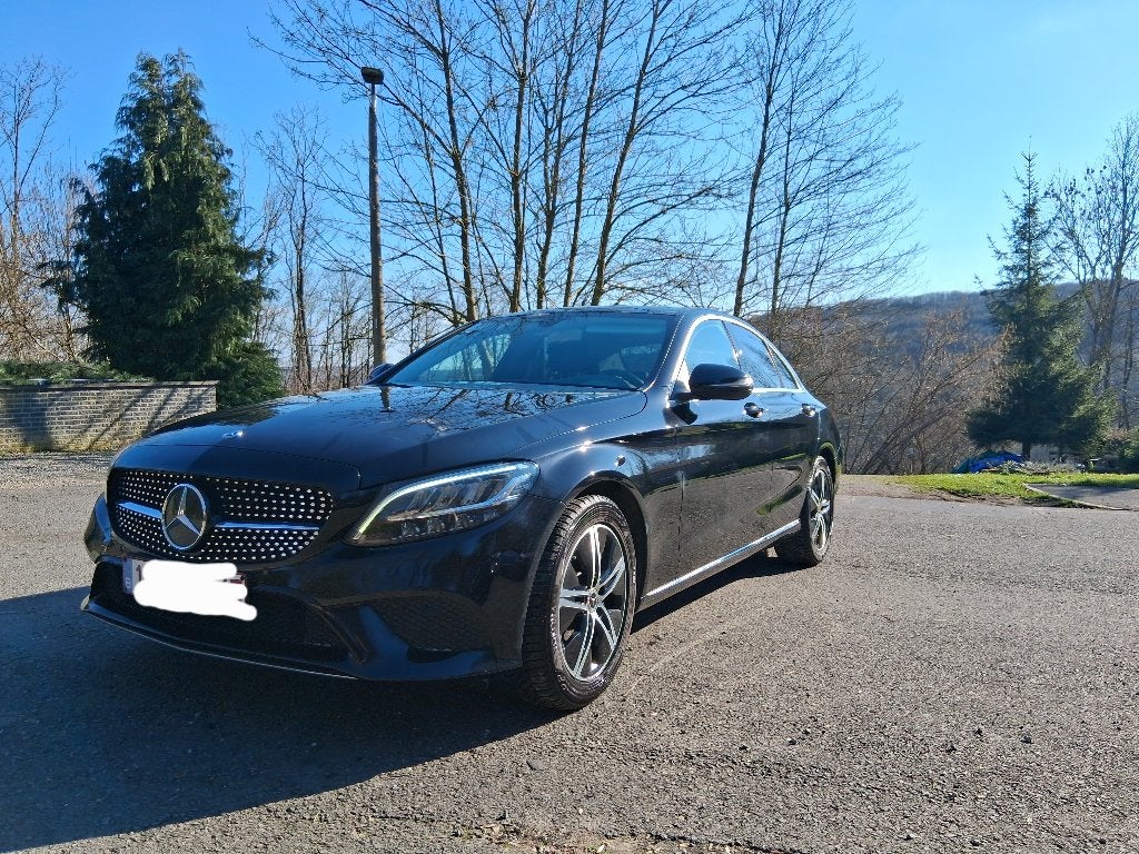 Mercedes C 180 Magnifique, Auto's, Mercedes-Benz, Achterwielaandrijving, Elektronische parkeerrem, Leder en Stof, Zwart