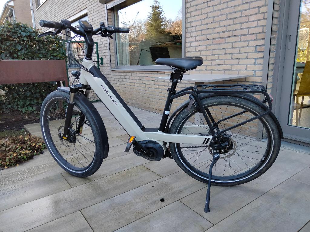 Electrische fiets Riese&Muller, Gebruikt, 47 tot 51 cm, 50 km per accu of meer, Ophalen
