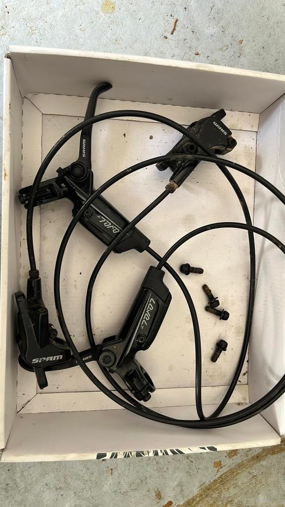 SRAM Level T hydraulic brakes, Vélos & Vélomoteurs, Enlèvement ou Envoi, Comme neuf, Freins