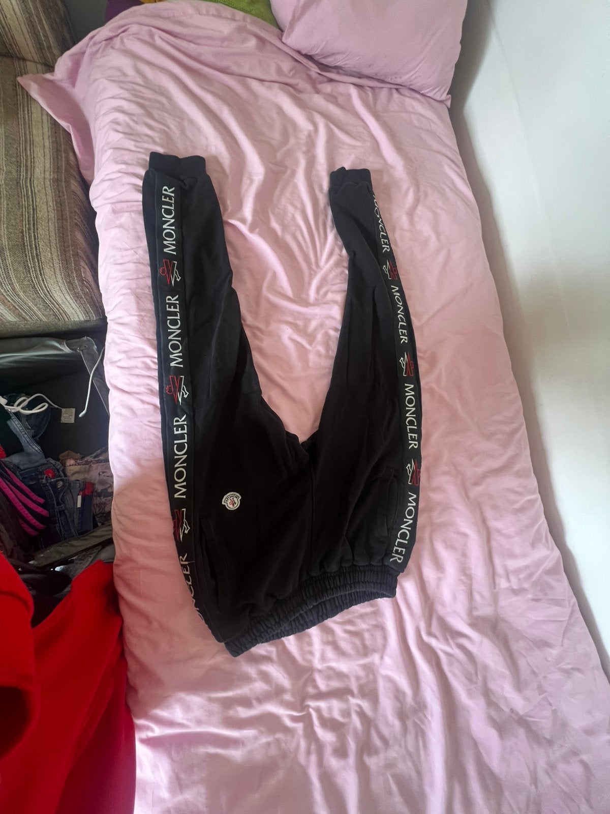Moncler broek, Dieren en Toebehoren, Ophalen, Gebruikt