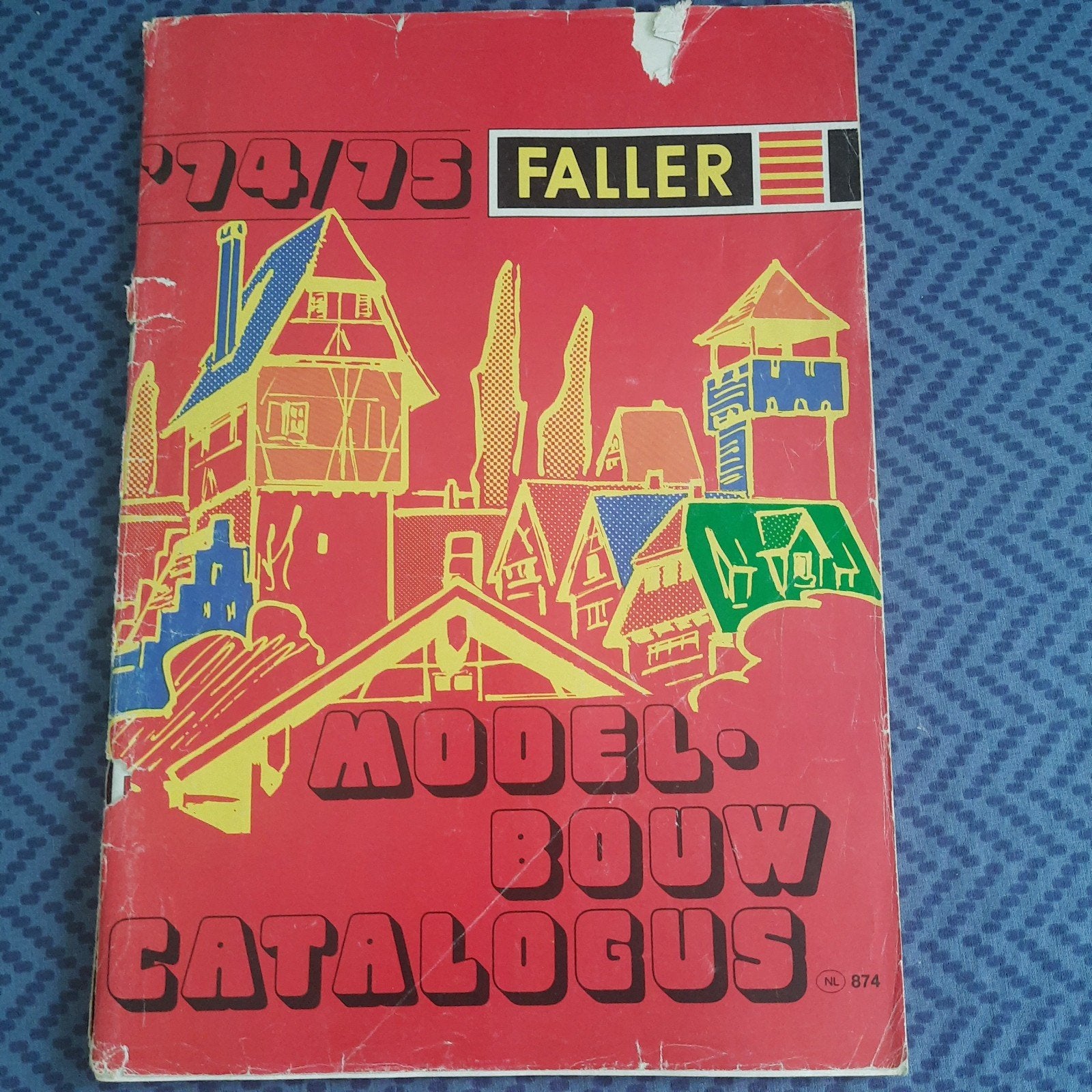 Catalogue VINTAGE étendu FALLER * 1974/1975 *, Hobby & Loisirs créatifs, Enlèvement, Comme neuf, Livre, Revue ou Catalogue, Autres marques