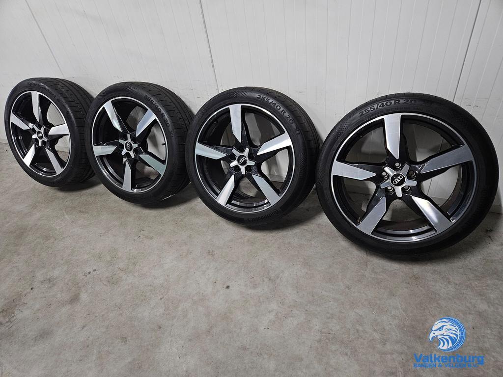 6-7mm! Originele Audi Q3 83A Audi Sport Polygon 20 inch zwar, Gebruikt, 255 mm, -, -