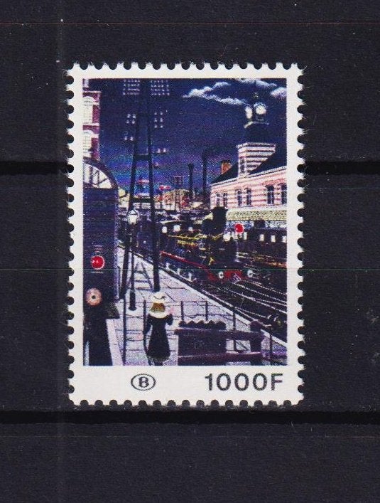 Belgique: timbre chemins de fer TR432 **, Neuf, Enlèvement ou Envoi, Non oblitéré, Trains