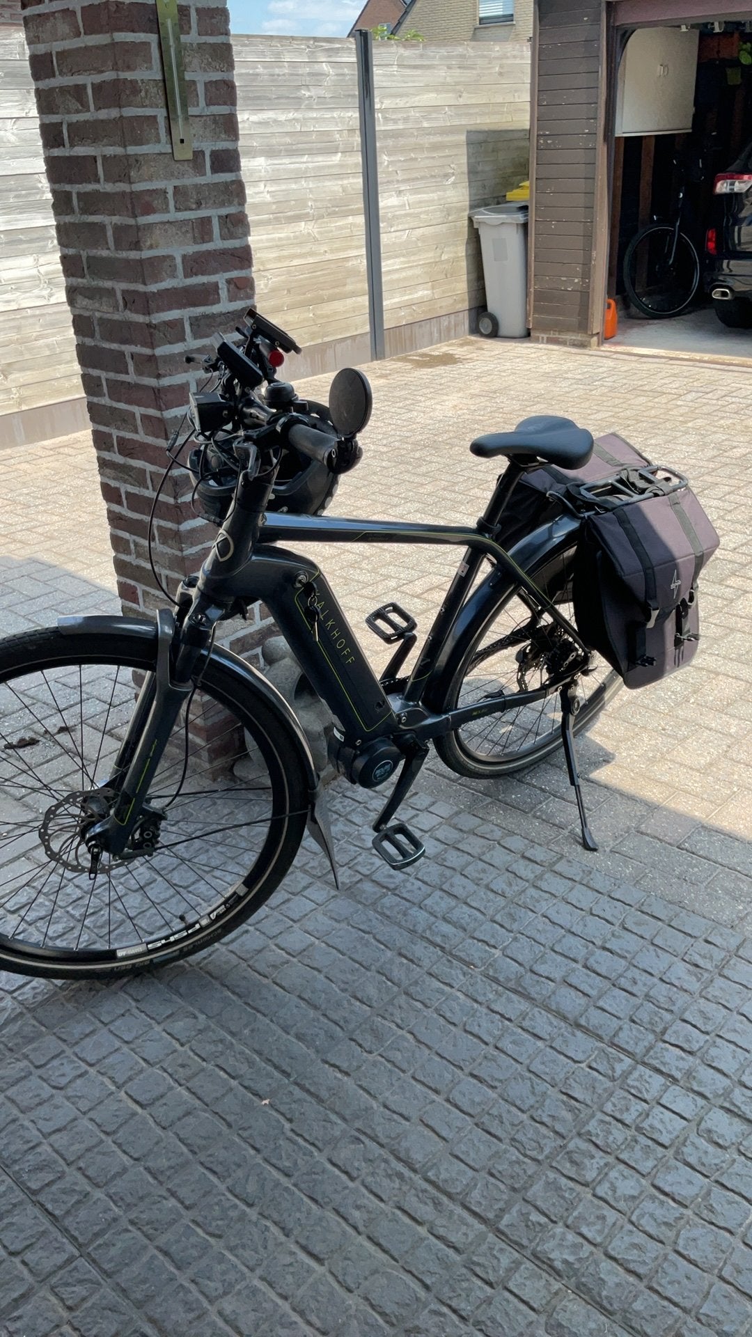 Kalkhoff integrale 2017, Fietsen en Brommers, Elektrische fietsen, Gebruikt, 51 tot 55 cm, 50 km per accu of meer, Ophalen