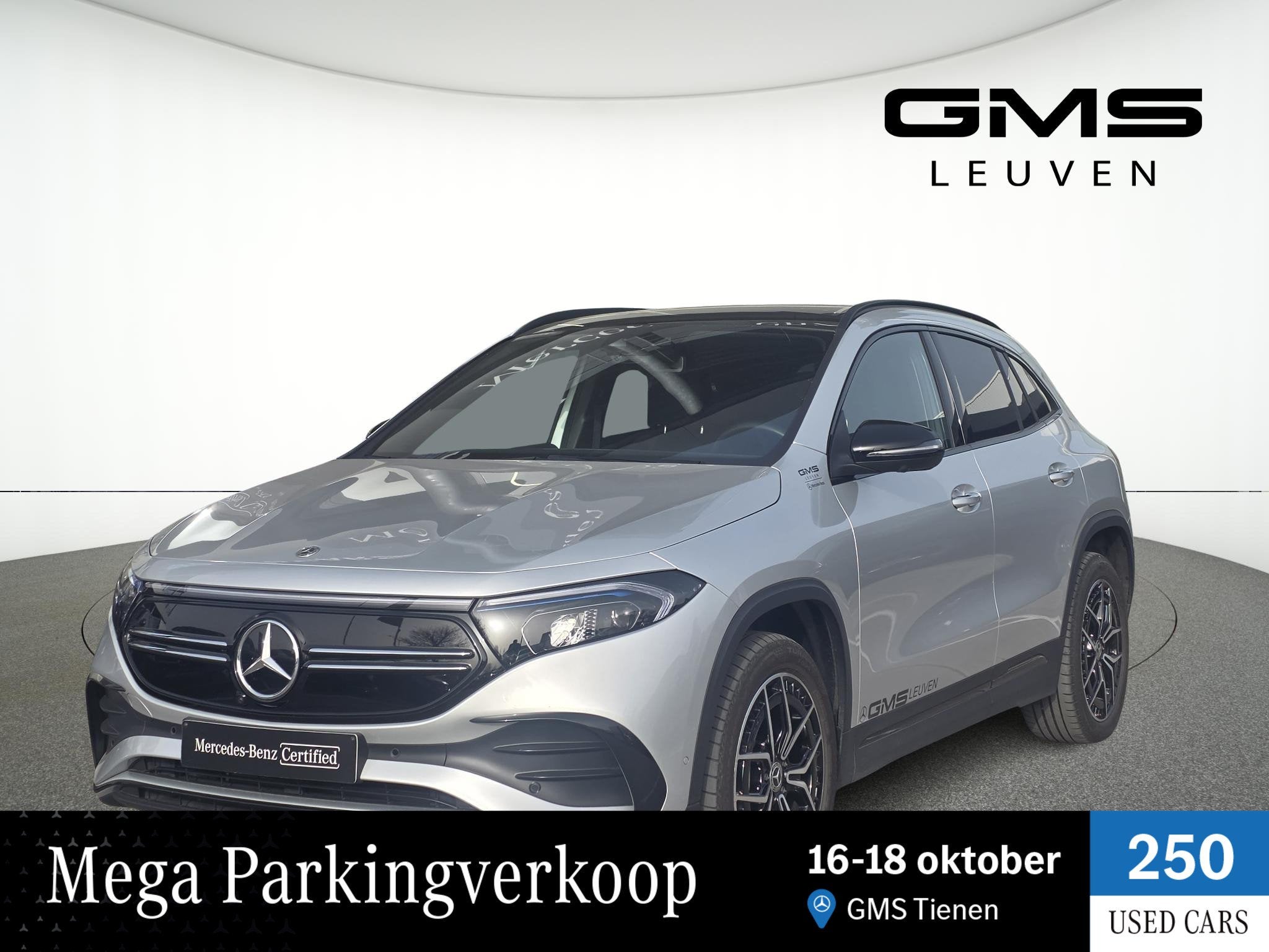 Mercedes-Benz EQA 300 4MATIC AMG Line (automatique), Argent ou Gris, 1800 kg, Euro 6, Entreprise