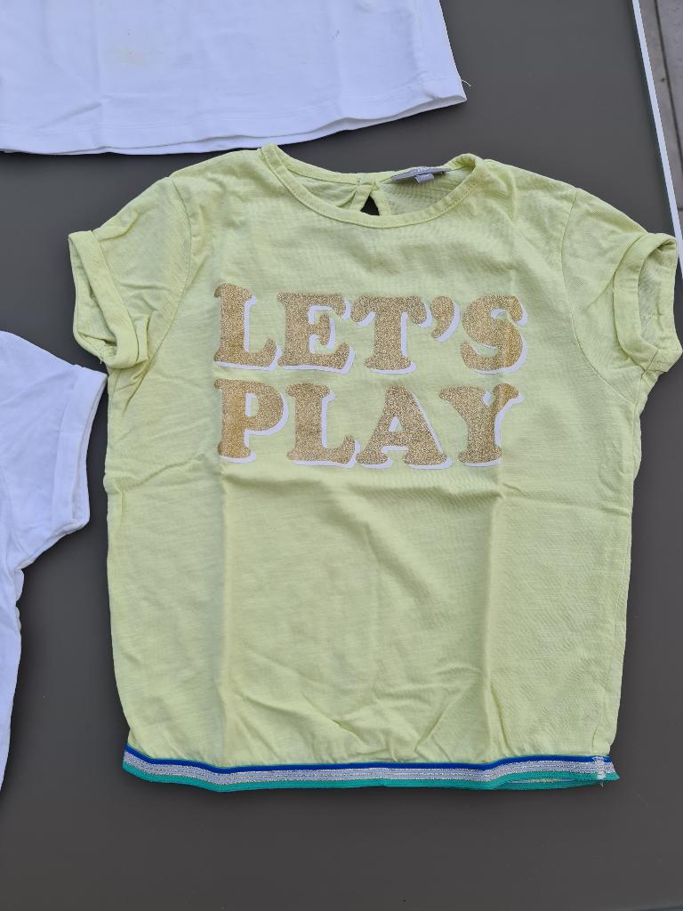 gele t-shirt Lets Play, JBC, 116, Kinderen en Baby's, Kinderkleding | Maat 116, Ophalen, Zo goed als nieuw