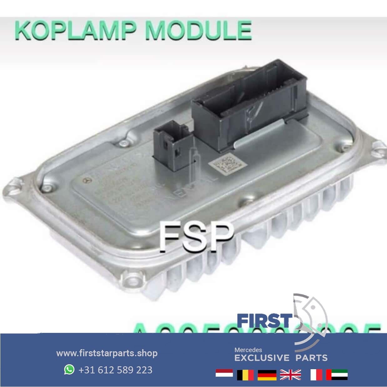 W205 C205 A205 S205 C42 C63 AMG ILS LED KOPLAMP MODULE LINKS, Utilisé, -, -, Enlèvement ou Envoi